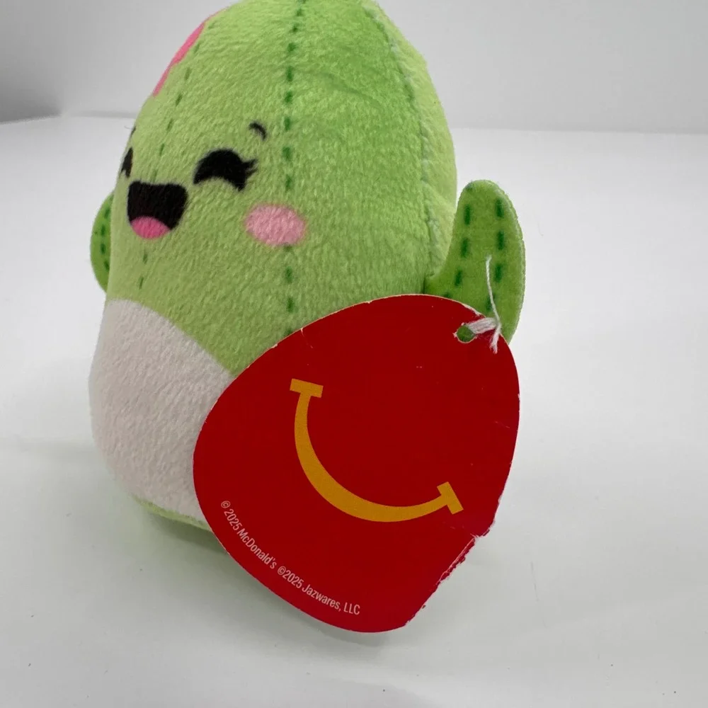 Maritza the Cactus McDonald's 2025 Squishmallows Green Plush Happy Meal Toy NWT‎